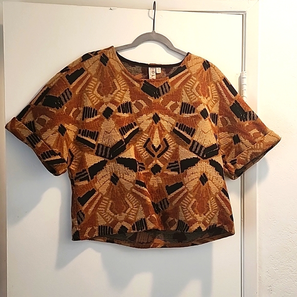 Patterned Nolan Top - Picture 1 of 4